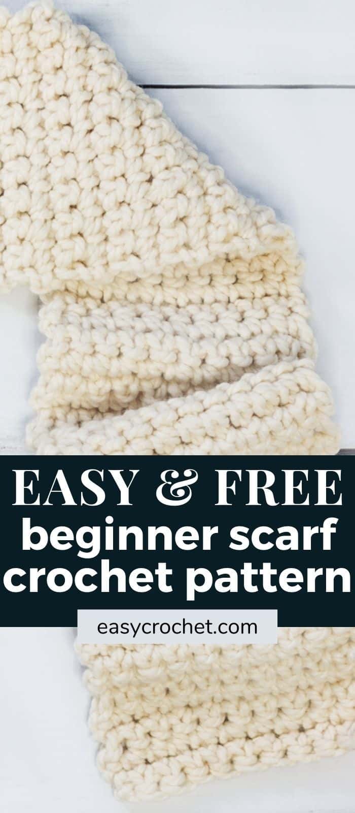 How to Crochet a Scarf for Beginners - Easy Crochet Patterns