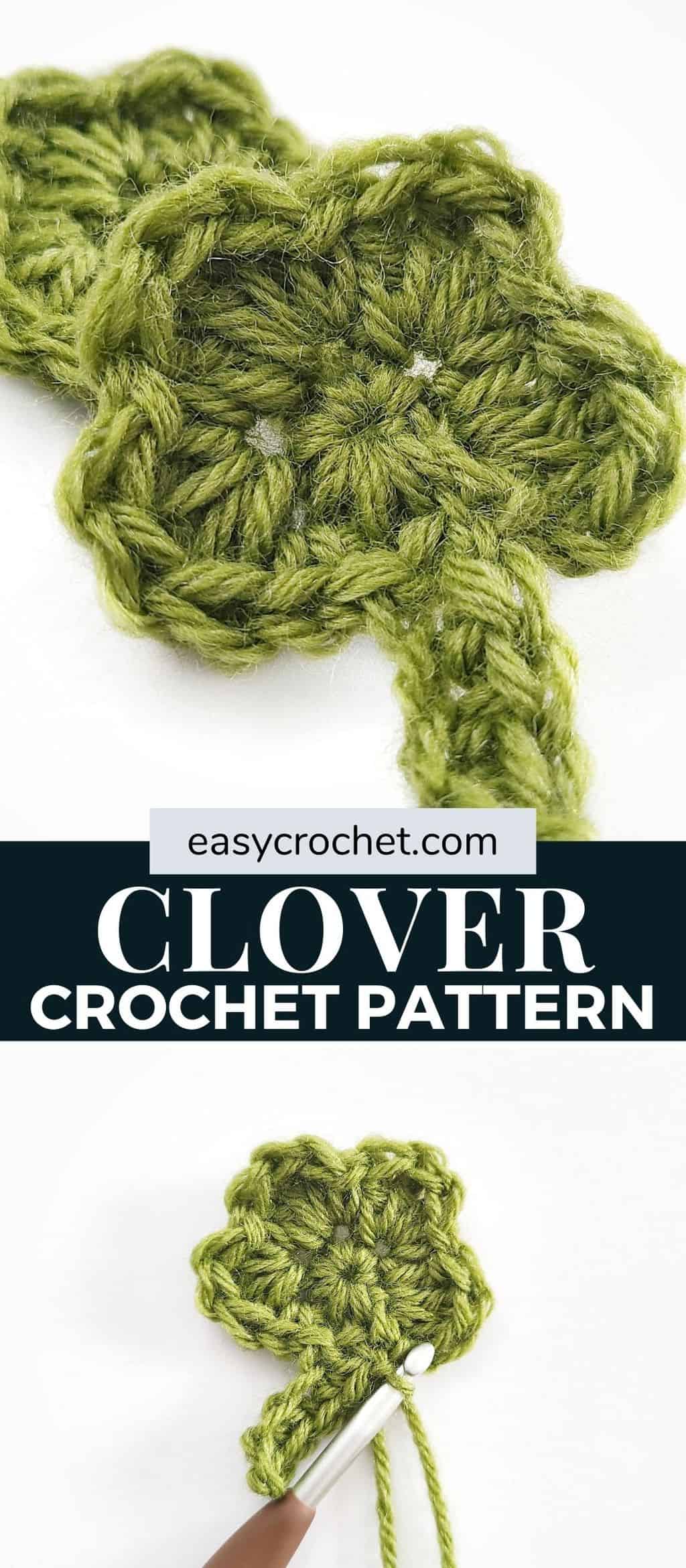 Crochet Spot » Blog Archive » Crochet Pattern: Four Leaf Clover