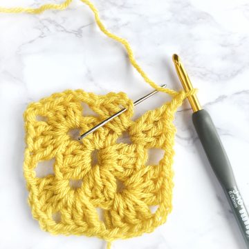 How to Crochet a Granny Square - Easy Crochet Patterns