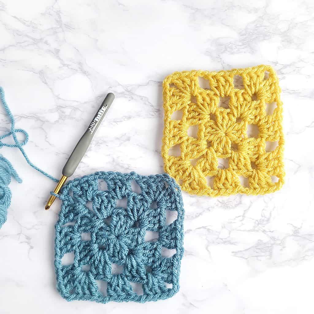 classic crochet granny square pattern