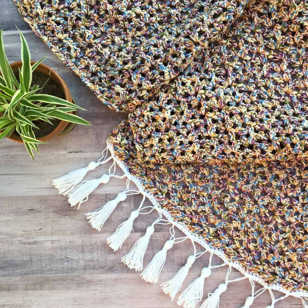 Comfy Cotton Wrap Pattern - Easy Crochet Patterns