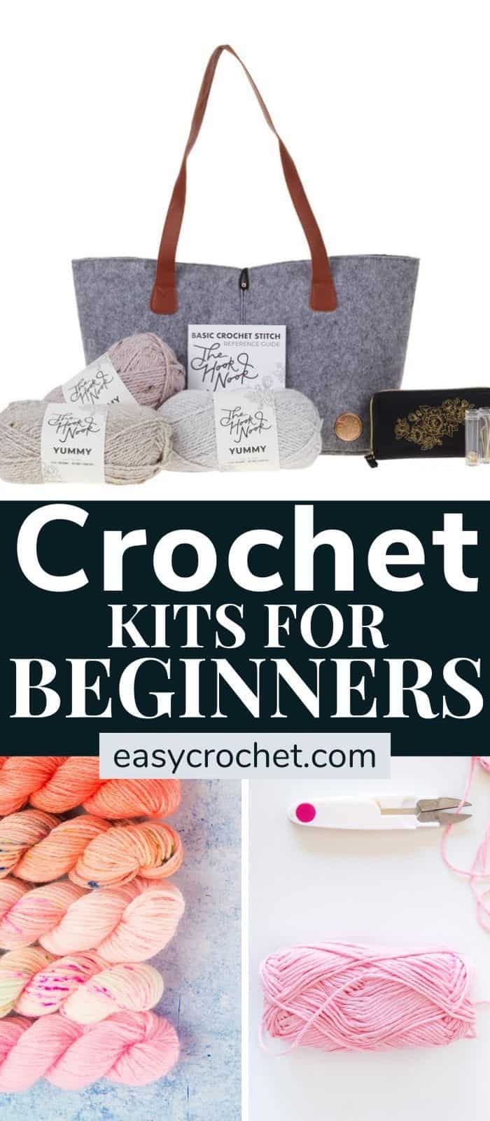 Crochet Kit / DIY Crochet Kit Dishcloth Kit / Simple Crochet Beginner Kit /  Eco-friendly Sustainable Recycled Gift for Crocheter -  UK