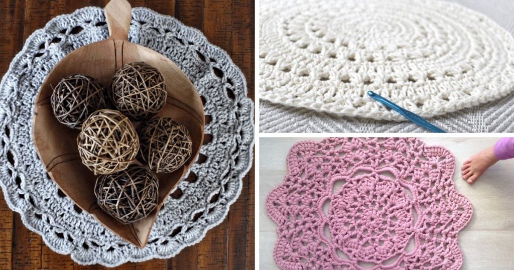 KristinesCrochets : Round Lace Doily - Easy Crochet Pattern