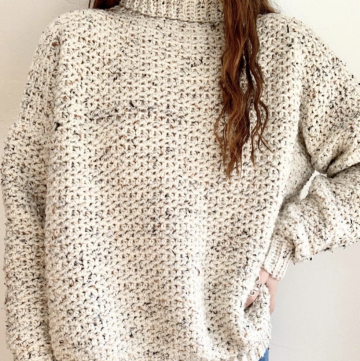 red heart crochet sweater patterns