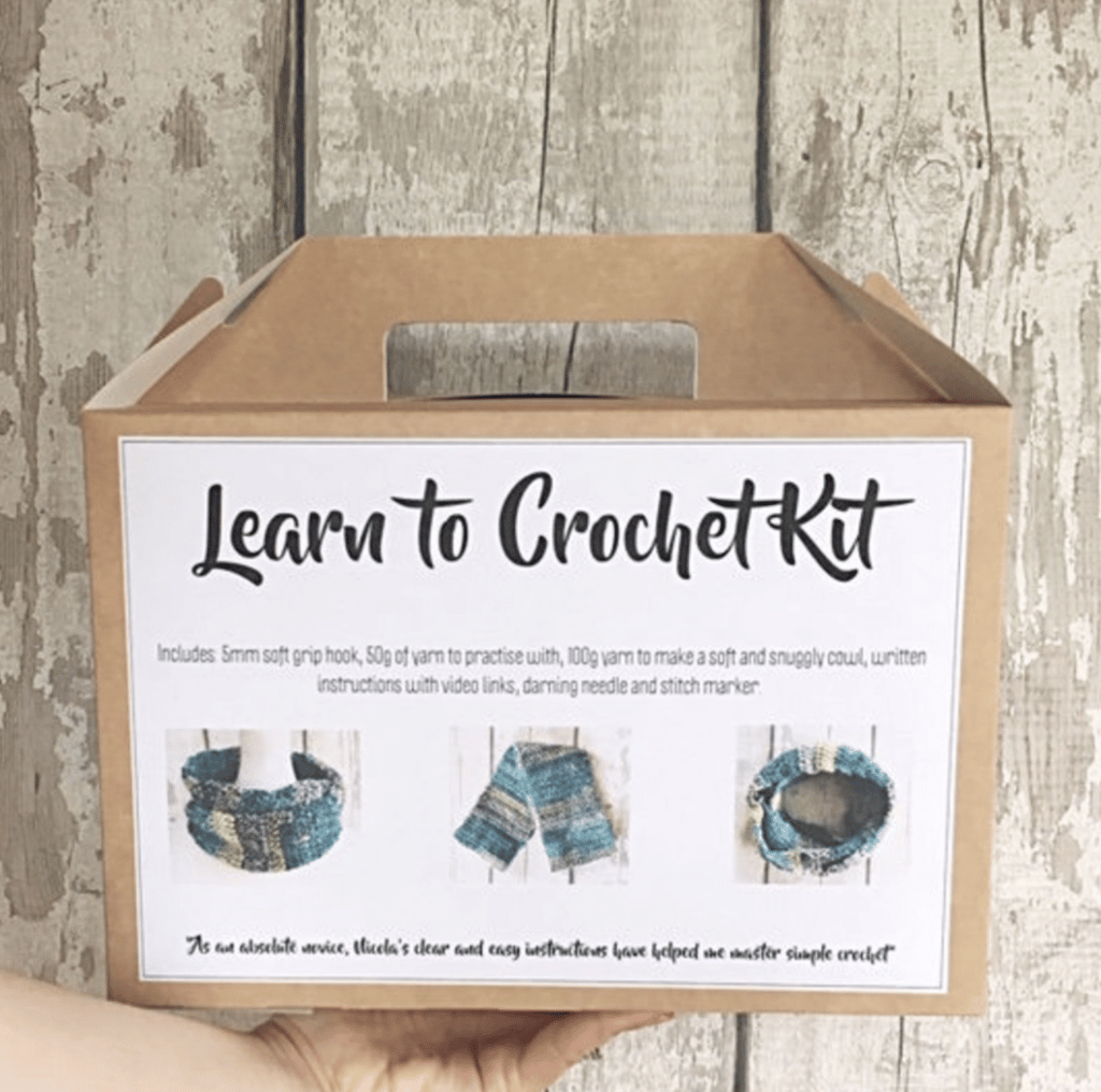 Jimcii Crochet Kit for Beginners, Beginner Crochet Knitting Kit Kits for Beginners  Adults, Step-by-Step