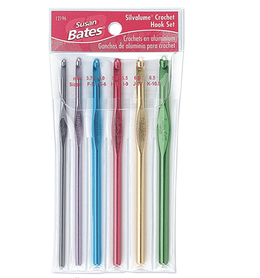 Uniti Crochet Hooks Aluminium 9 Pack