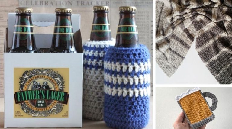 8+ Free Crochet Patterns for Father’s Day
