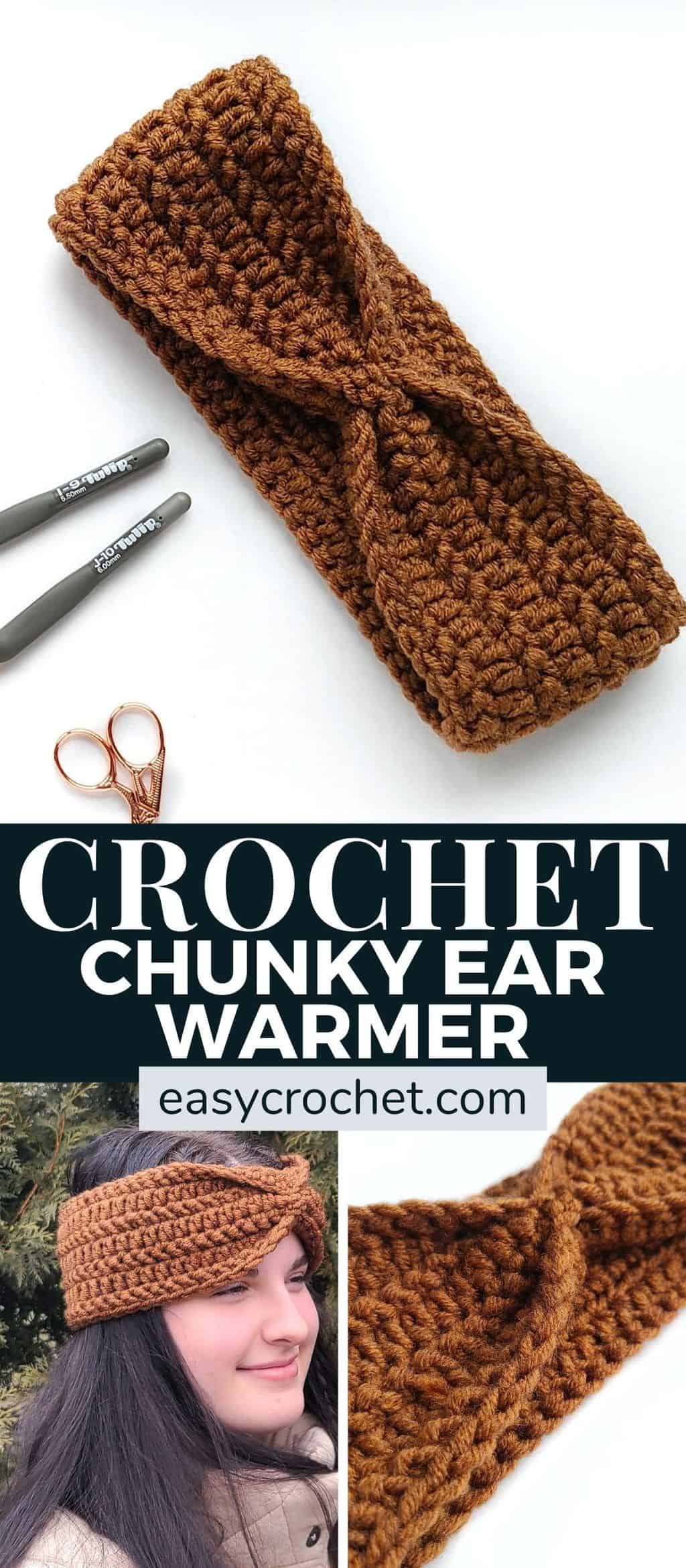 chunky crochet headband pattern