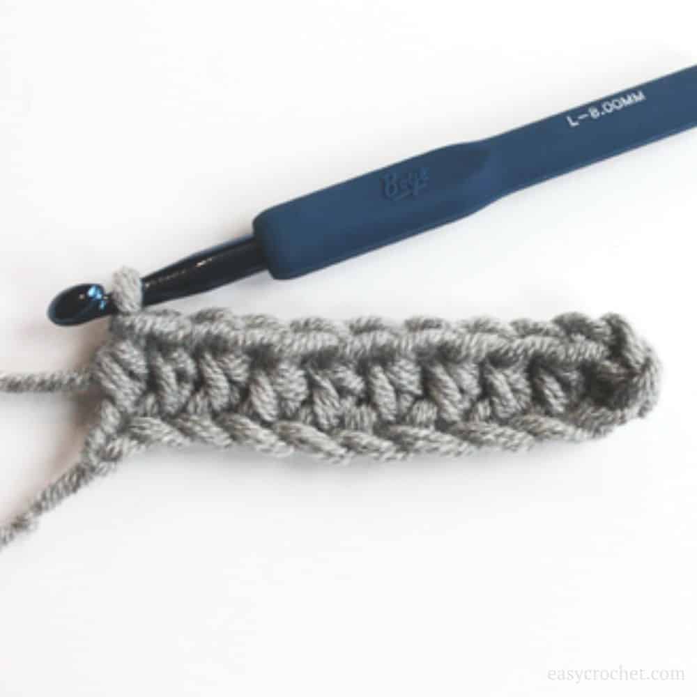 how to half double crochet