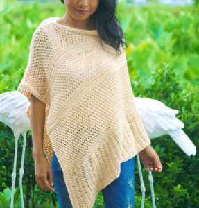 “Love You To The Moon” Poncho Wrap