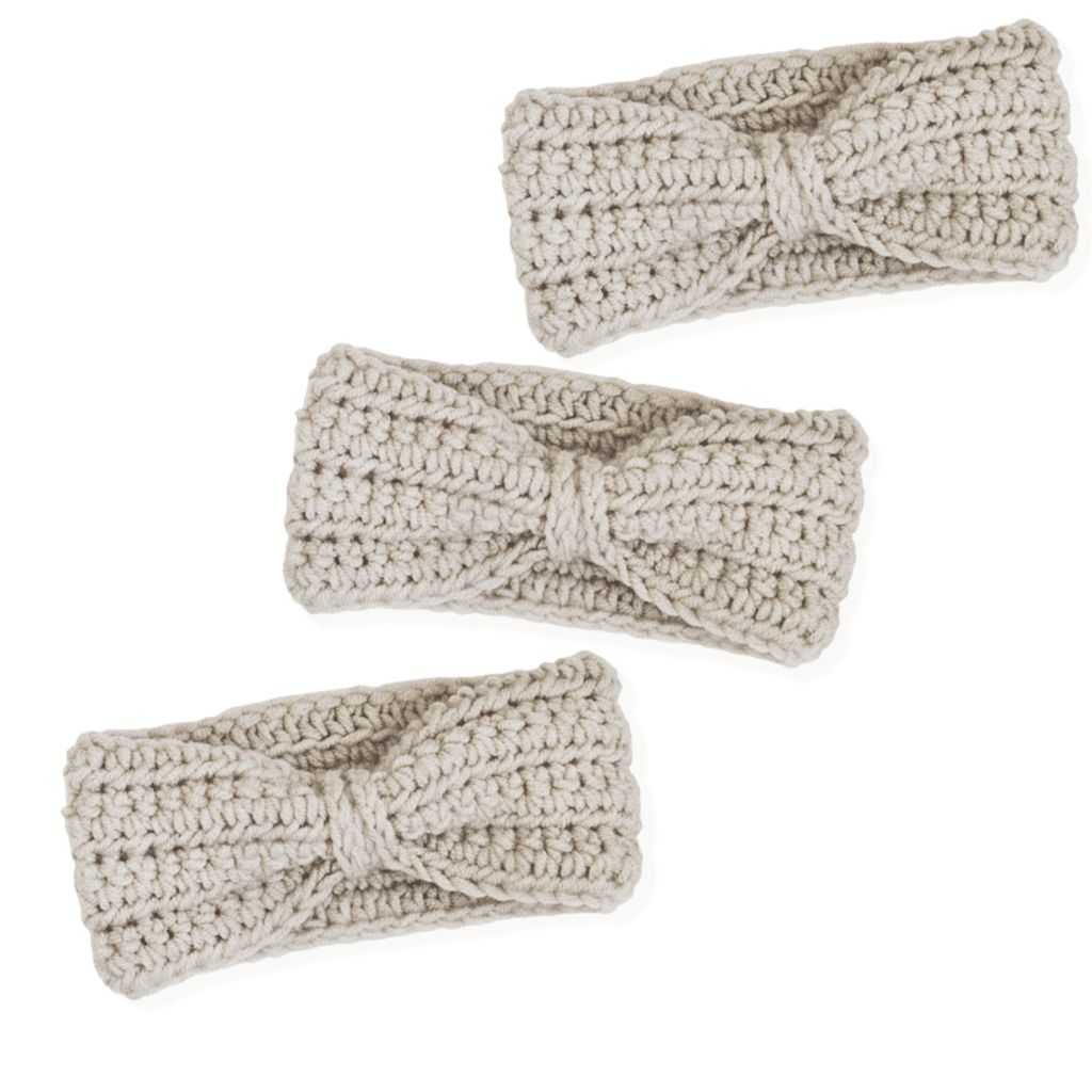 crochet headband and earwarmer pattern 