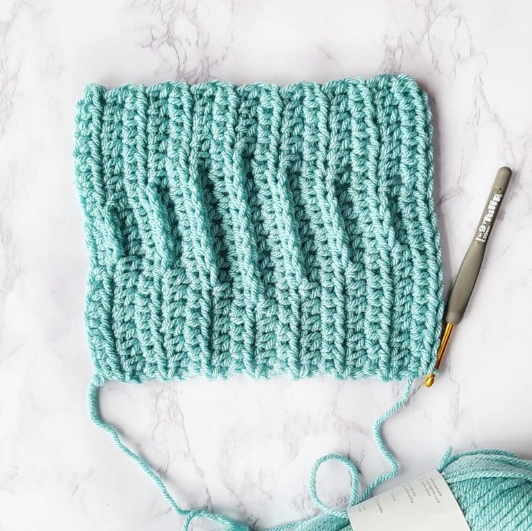 Warm Up America Crochet Rectangle #2