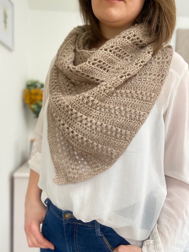 Richmond Boomerang Shawl