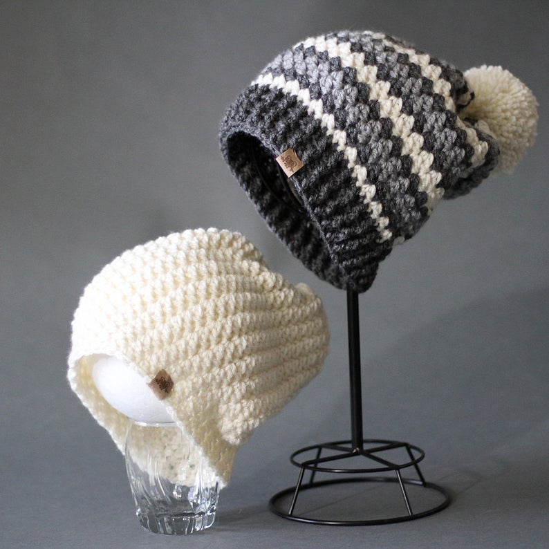 crochet slouch hat