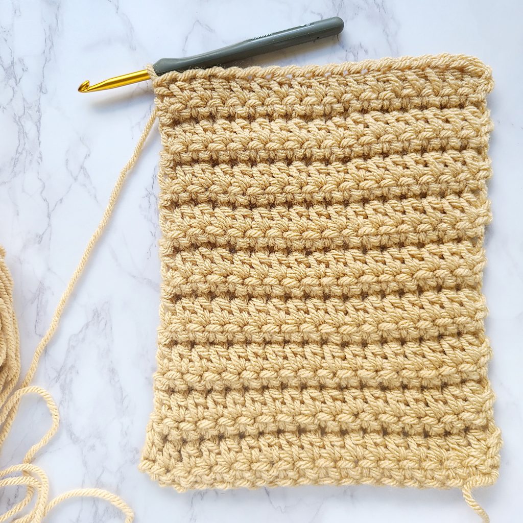 crochet rectangle pattern