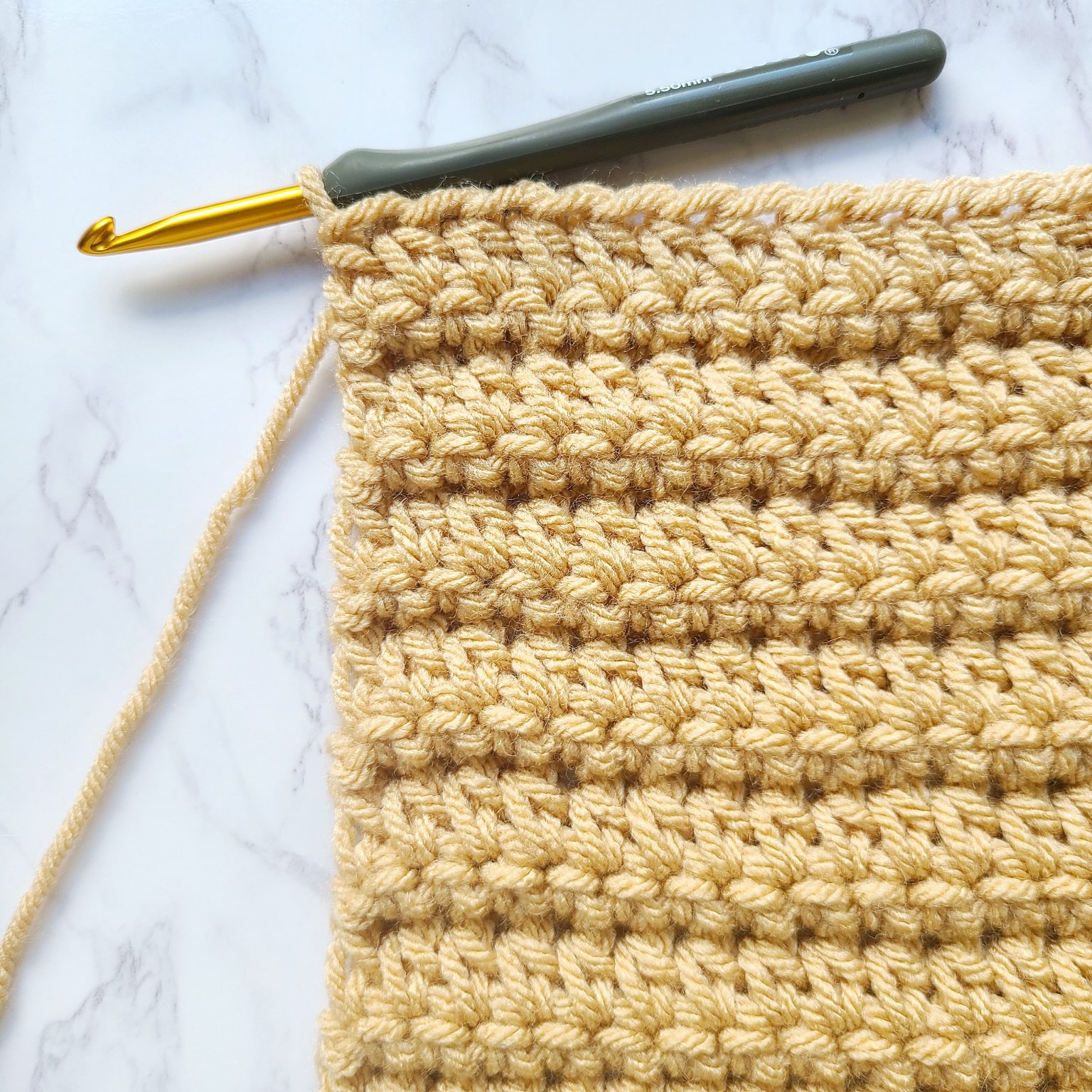 Crochet Popcorn Stitch Pattern - Easy Crochet