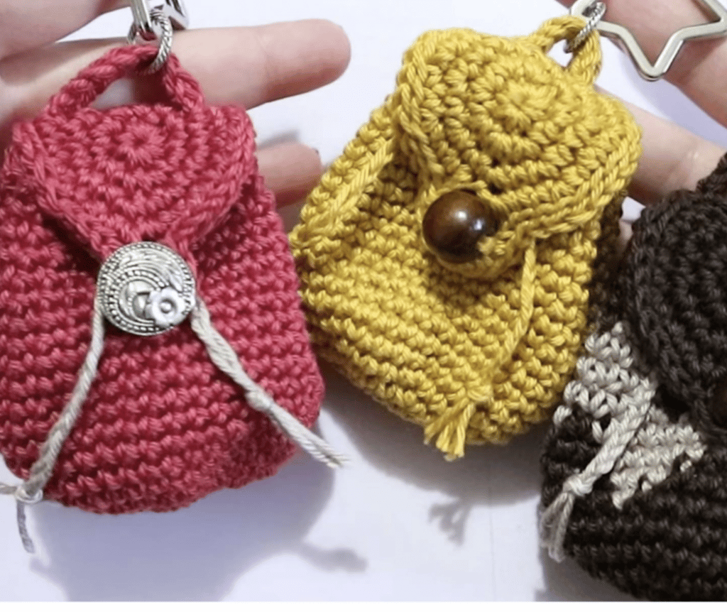 Mini Backpack Coin Purse Pattern - FREE and Easy!