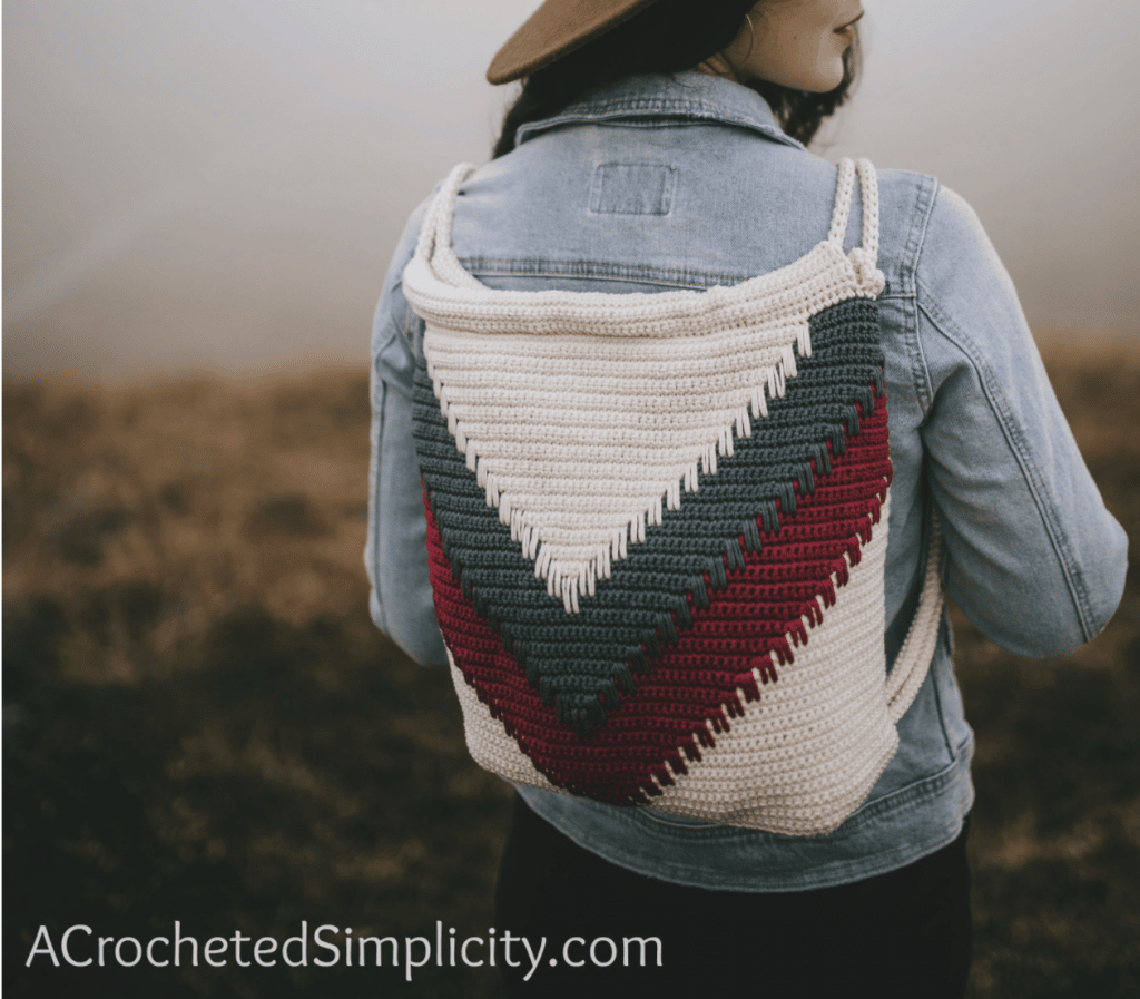 Crochet Backpack Purse Pattern
