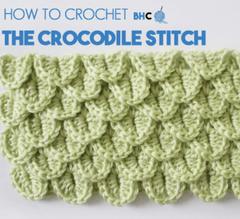 Easy Crochet Stitch Library of 30 Stitches for Beginners and More ...