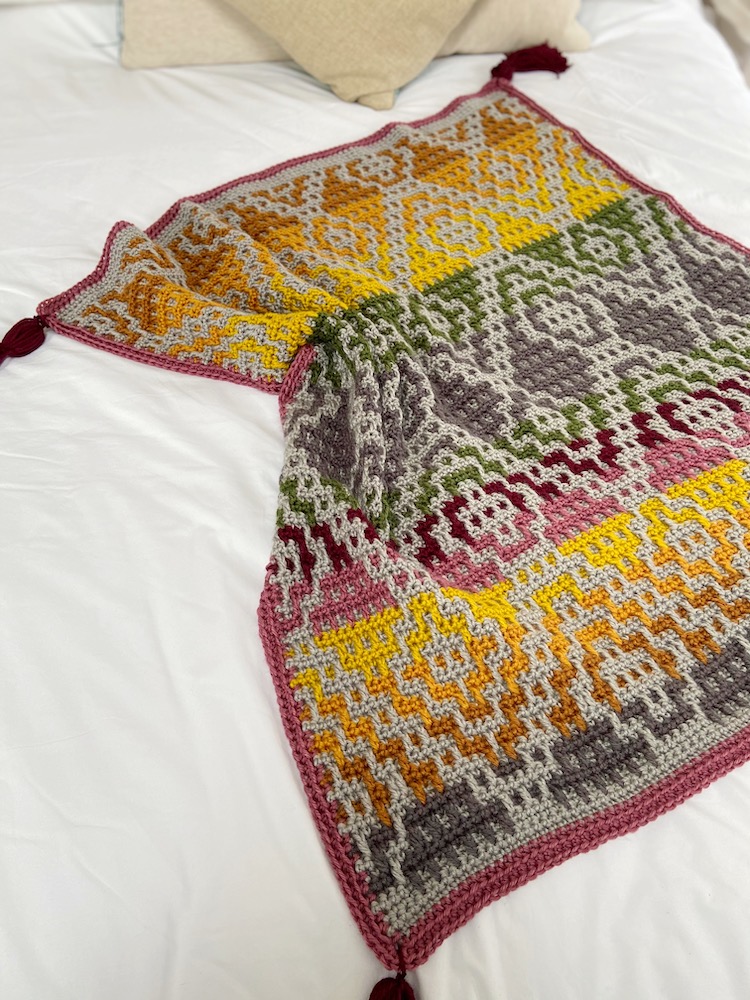 Wanderers Mosaic Crochet Blanket
