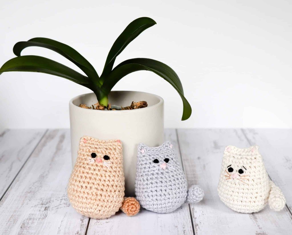 CAT Crochet Kit Diy Amigurumi Easy Crochet Pattern 