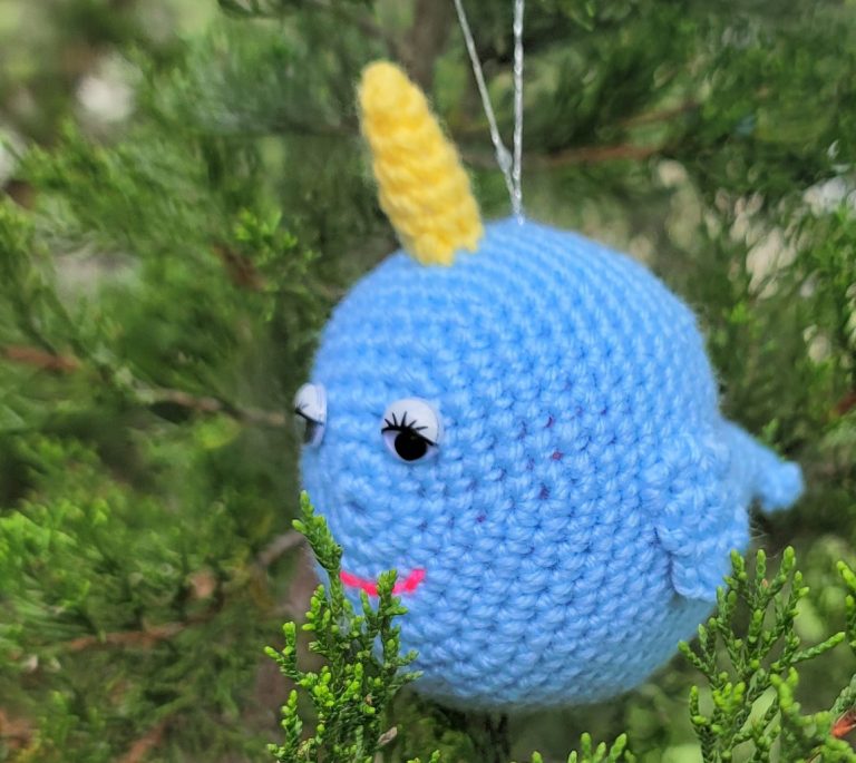 Narwhal Ornament