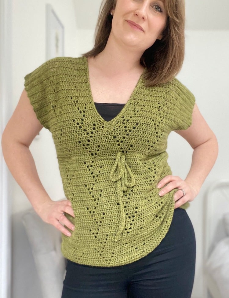 Verona Tee Pattern - Easy Crochet Patterns