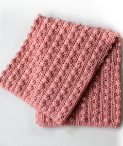 Bobble Crochet Baby Blanket (+7 Bonus Sizes)