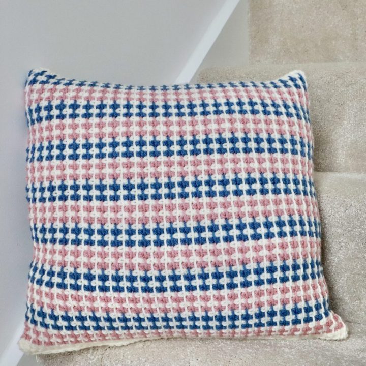 Image for Modwen Cushion Tunisian Pattern