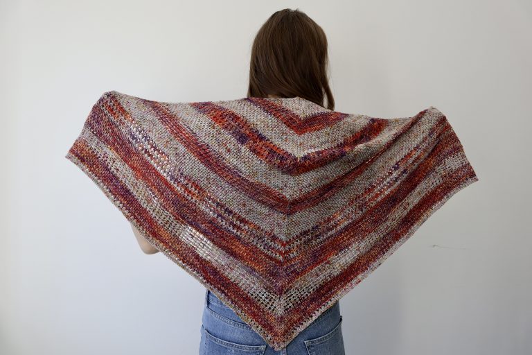 Sienna Harvest Berry Shawl