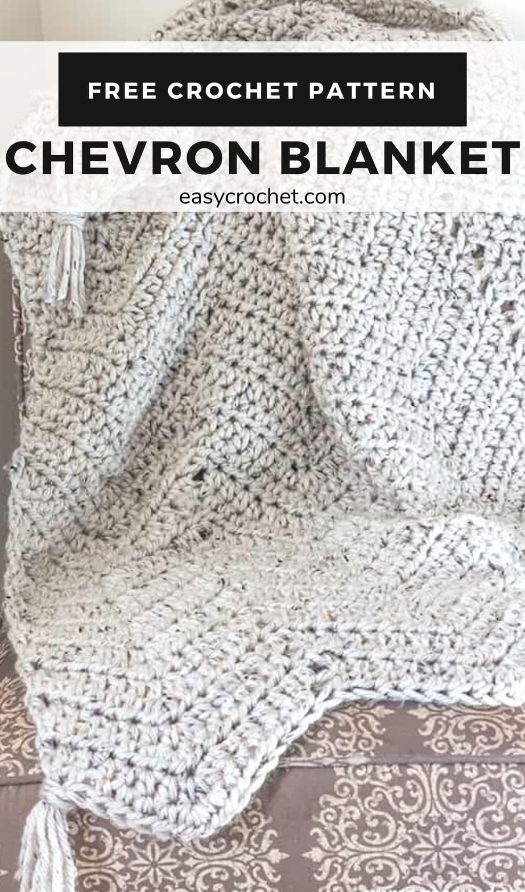 bulky chevron crochet blanket pattern 