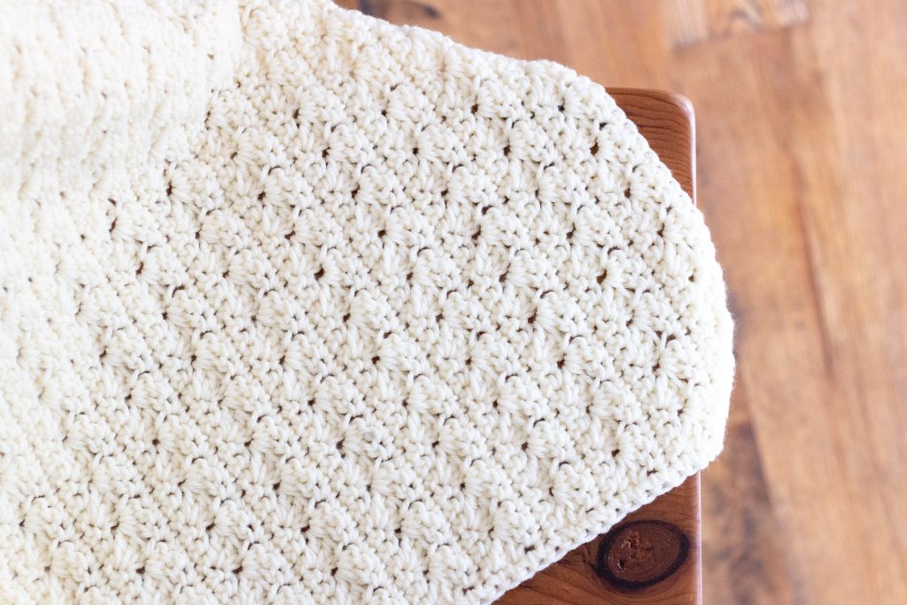 Stunning Textured Crochet Blanket Pattern