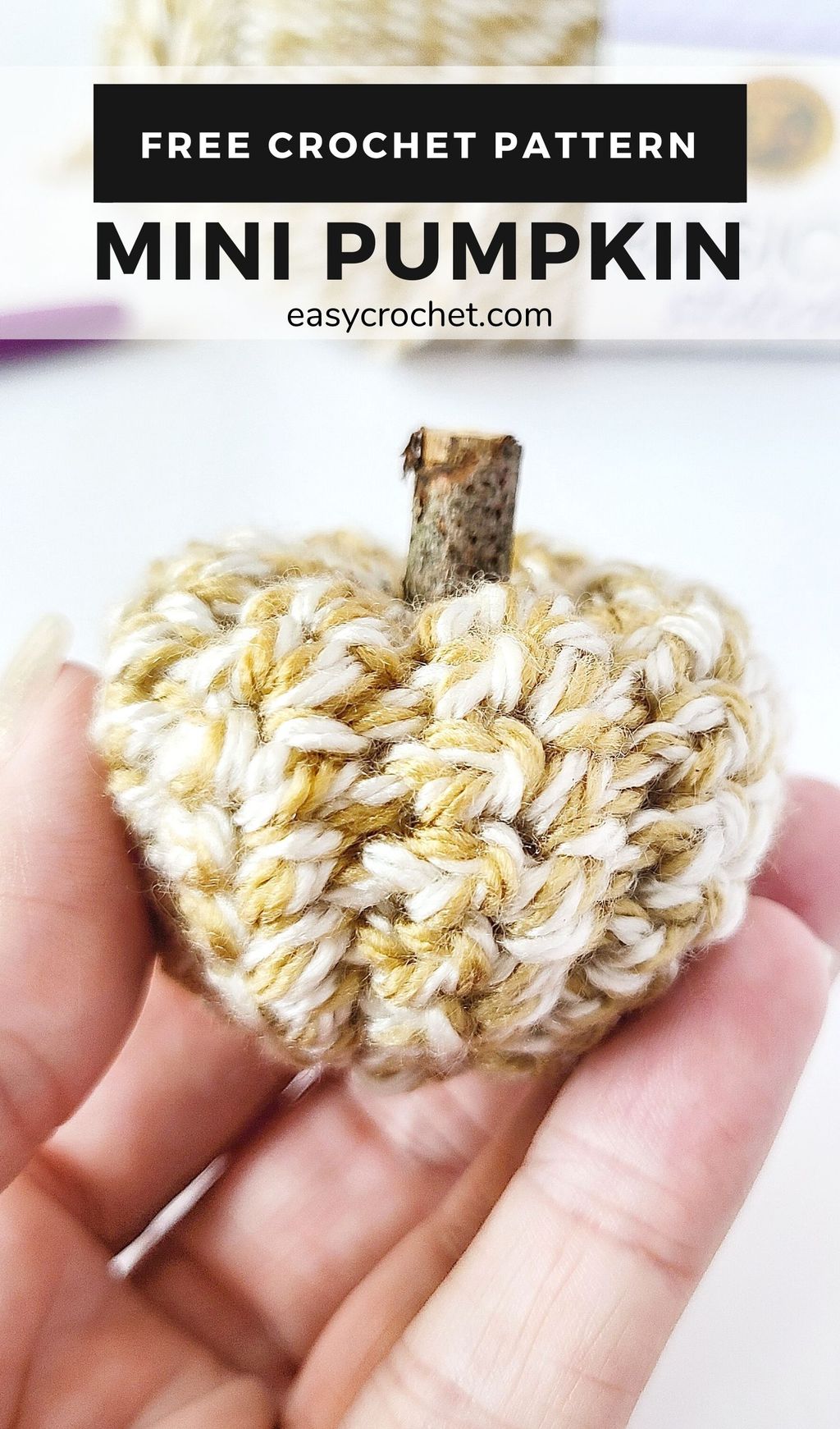 crochet pumpkin free pattern