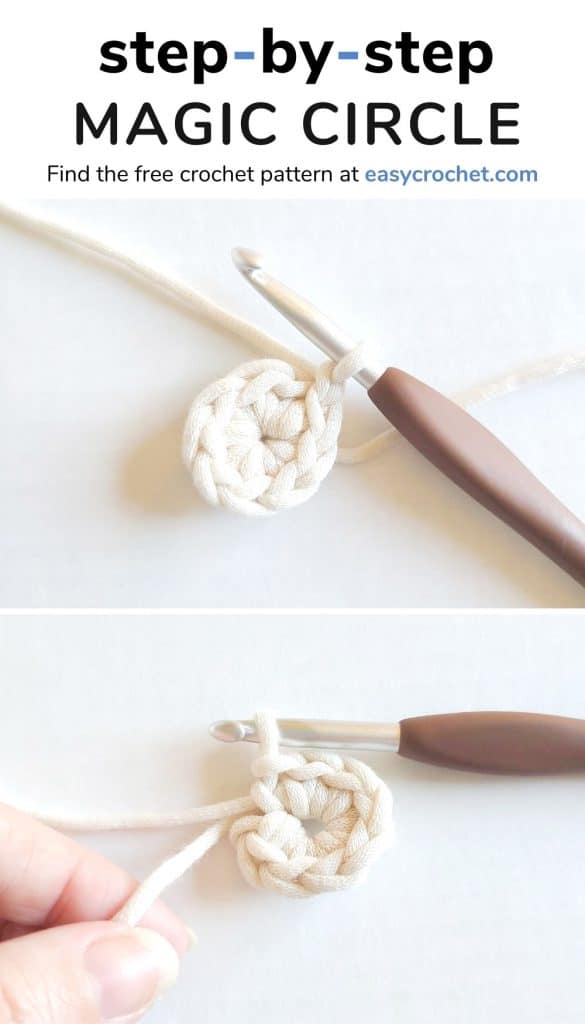 The Beginner's Guide to Crocheting a Magic Circle (+ Video) - Easy ...