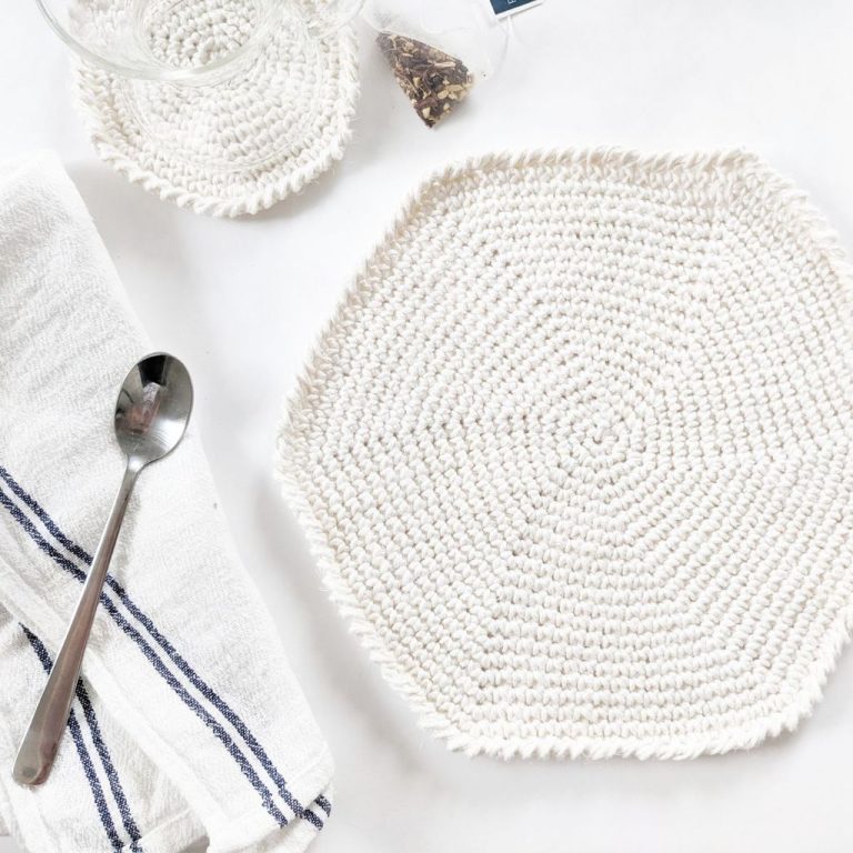 Crochet Round Placemats