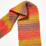 Easy Crochet Autumn Scarf