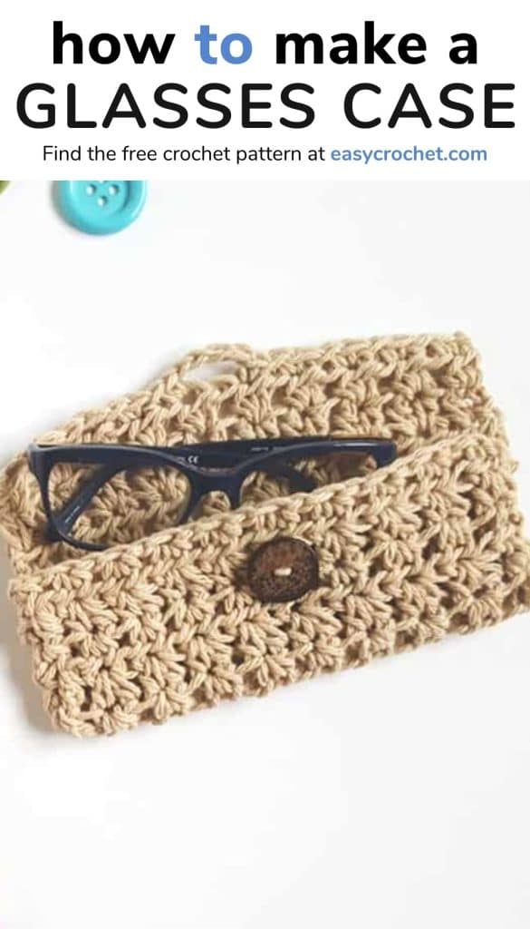 Hand Crocheted Glasses Holder