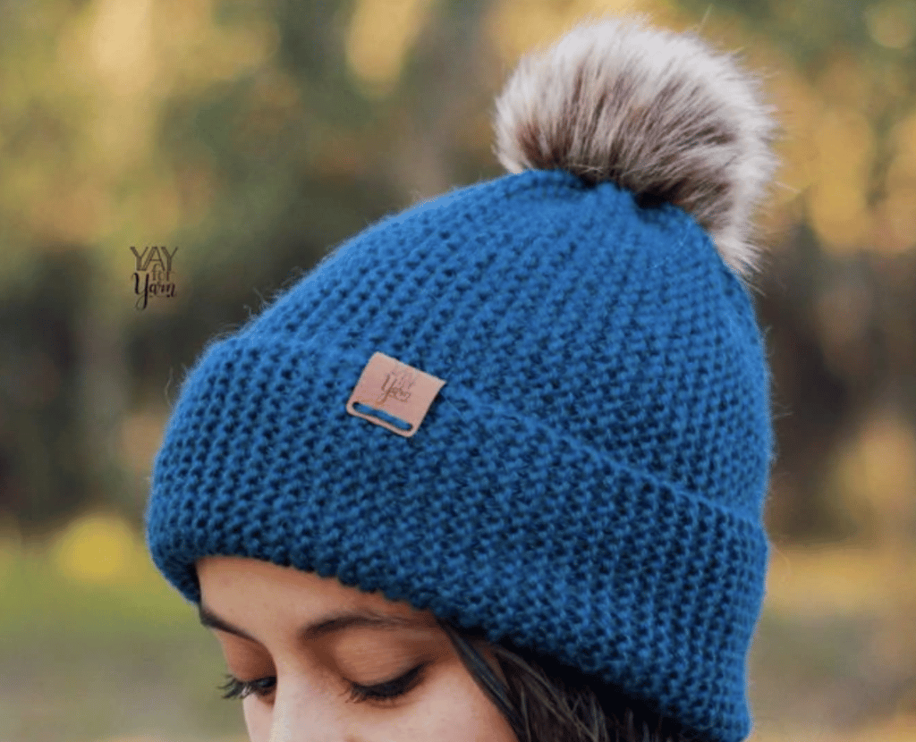 The Easiest Knitted Hat Ever (Made from a Rectangle!) - Free Knitting  Pattern by Yay For Yarn - Yay For Yarn