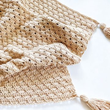 Shell Stitch Baby Blanket Pattern - Easy Crochet Patterns