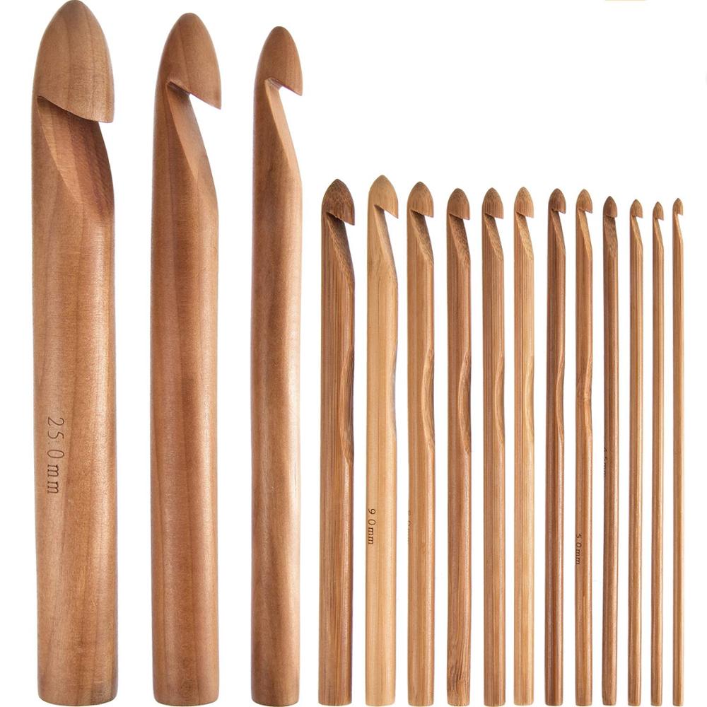 Crochet Hooks. 3.5mm, 4mm, 5mm, 8mm, 10 mm, 12mm & 16mm