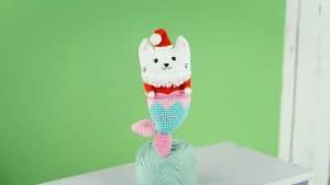 Amigurumi Santa Purrmaid