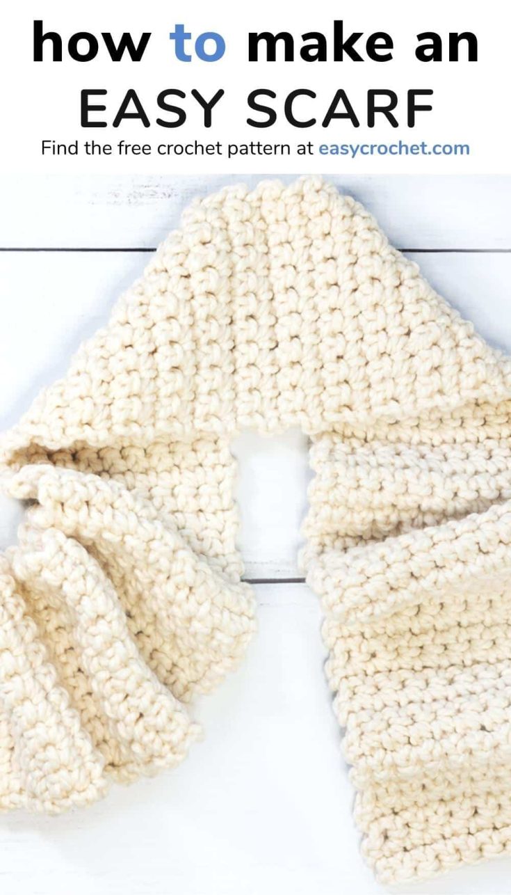 How to Crochet a Scarf for Beginners - Easy Crochet Patterns