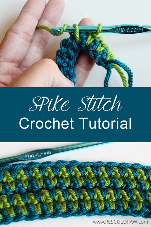 Crochet Spike Stitch Pattern & Tutorial - Easy Crochet