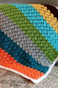 How to Crochet the Blanket Stitch Pattern - Easy Crochet Patterns