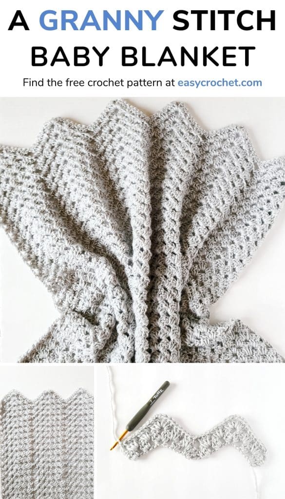 The Henley - Granny Ripple Blanket Pattern - Easy Crochet Patterns