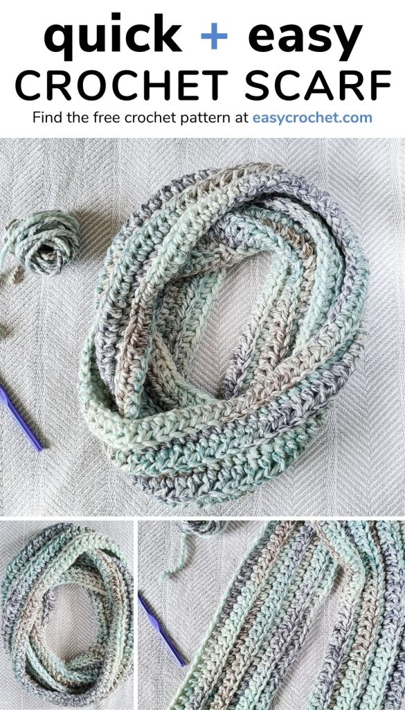 infinity crochet cowl pattern 