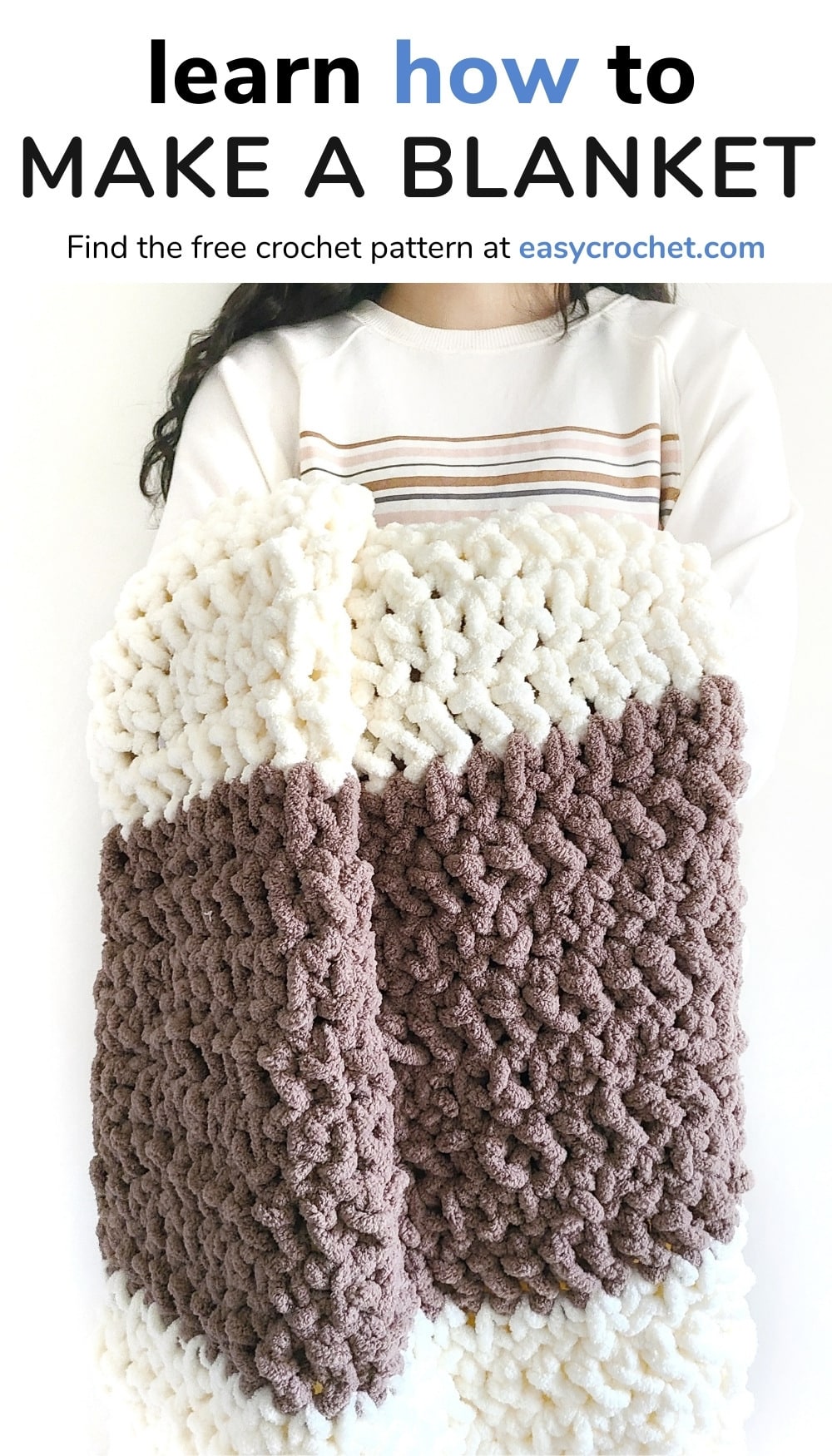 big yarn blanket pattern 
