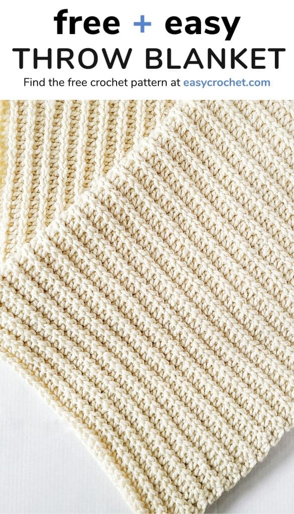 How to Crochet a Blanket - Easy Crochet Patterns