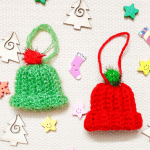 Easy and Quick Crochet Mini Hat Ornament