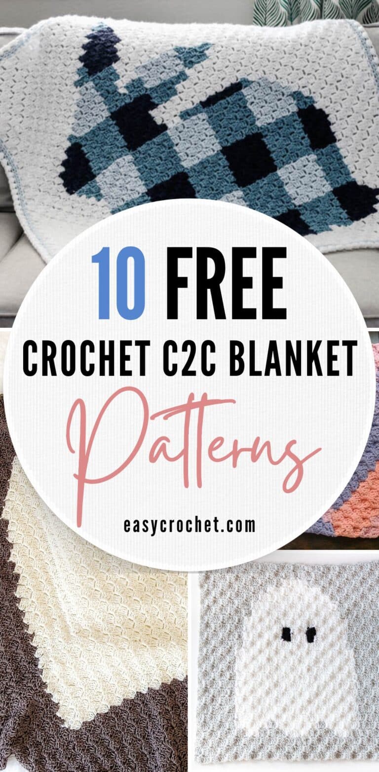 Free and Easy Crochet Graphgan Patterns using C2C